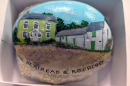 Painted pebble